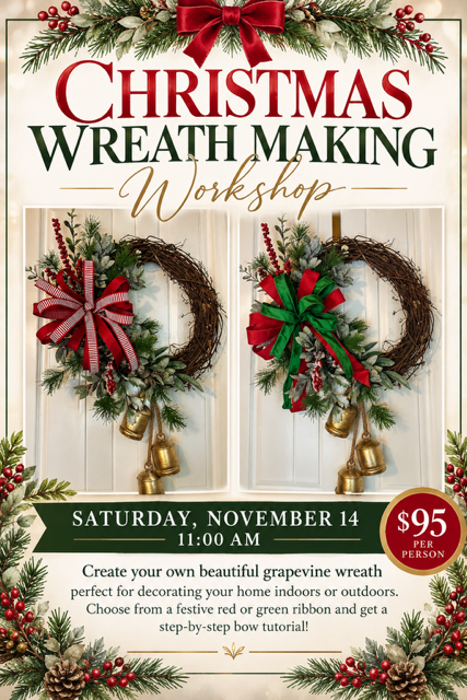 Christmas Wreath Making Workshop