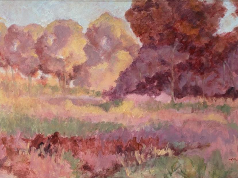 Susan Picard Fine Art | "Pink Forest" Original