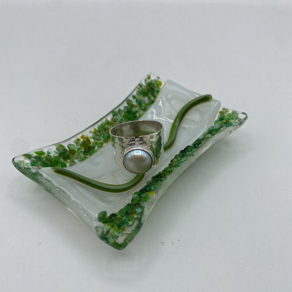 River Rock Glass Studio | Ring Dish