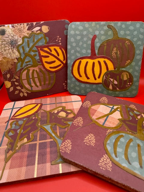 Michelle Yanity | Fall Holiday Coaster Workshop