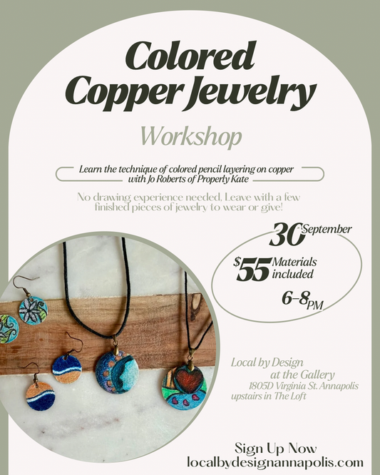 Colored Copper Jewelry Workshop