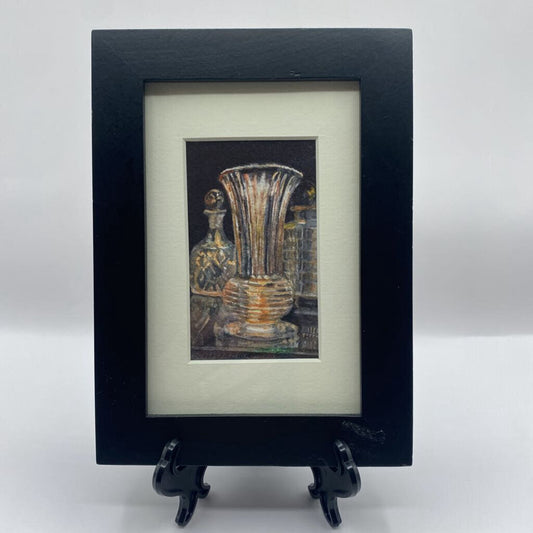 Deborah Watson | Original Watercolor "Antique Glass" Mini