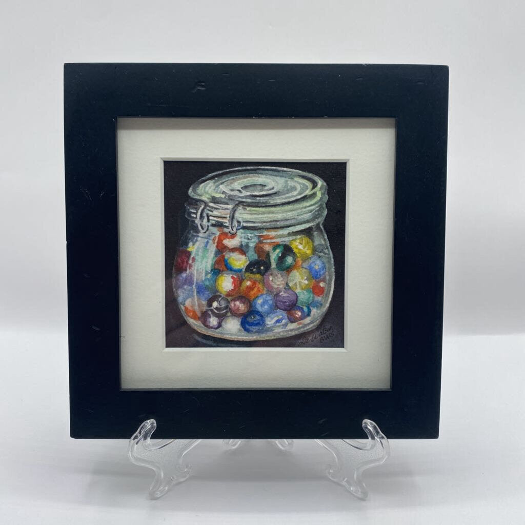 Deborah Watson | Original Watercolor "Found My Marbles" Mini