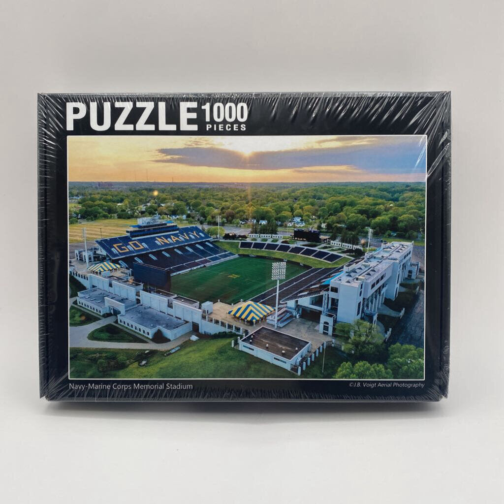 JB Voigt Photography | Navy Stadium Puzzle