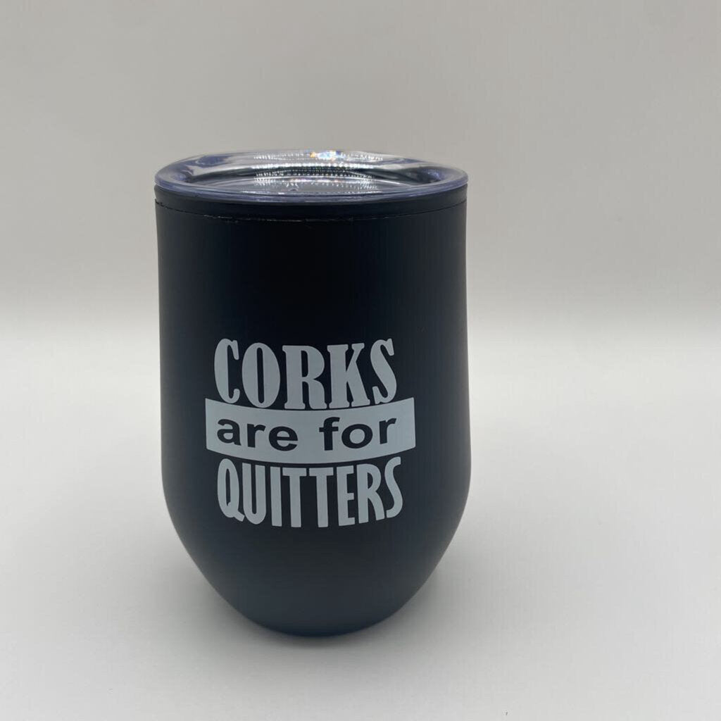 Cricket Studio Tumbler | Corks are for Quitters