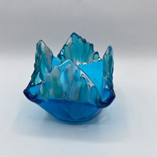 River Rock Glass Studio | Tea Light Holder