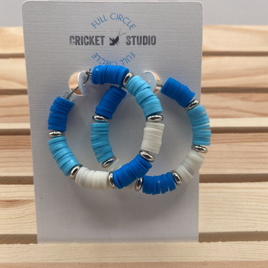 Cricket Studio | Large Heishi Hoops