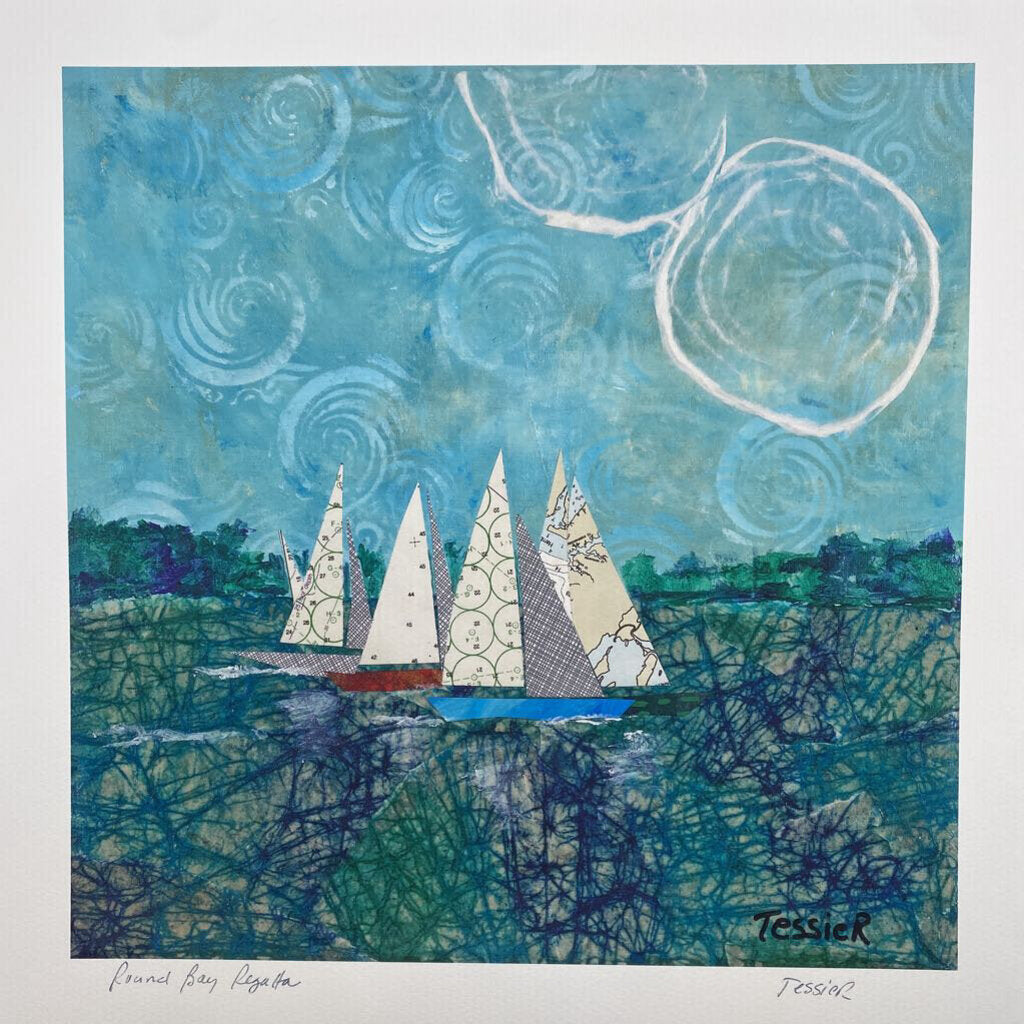 Carol Tessier Studio | Round Bay Regatta Giclée