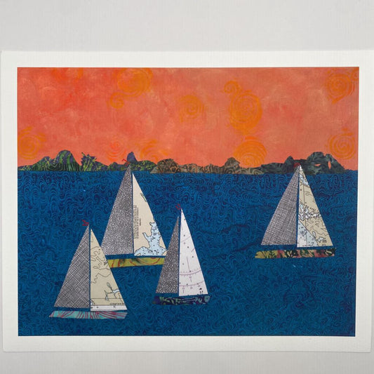 Carol Tessier Studio | Casual Friday Cruise Giclée