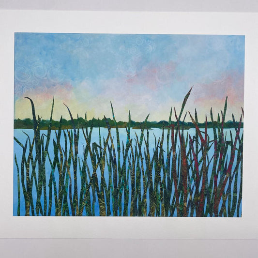 Carol Tessier Studio | Sassy Grassy Shorelines Giclée