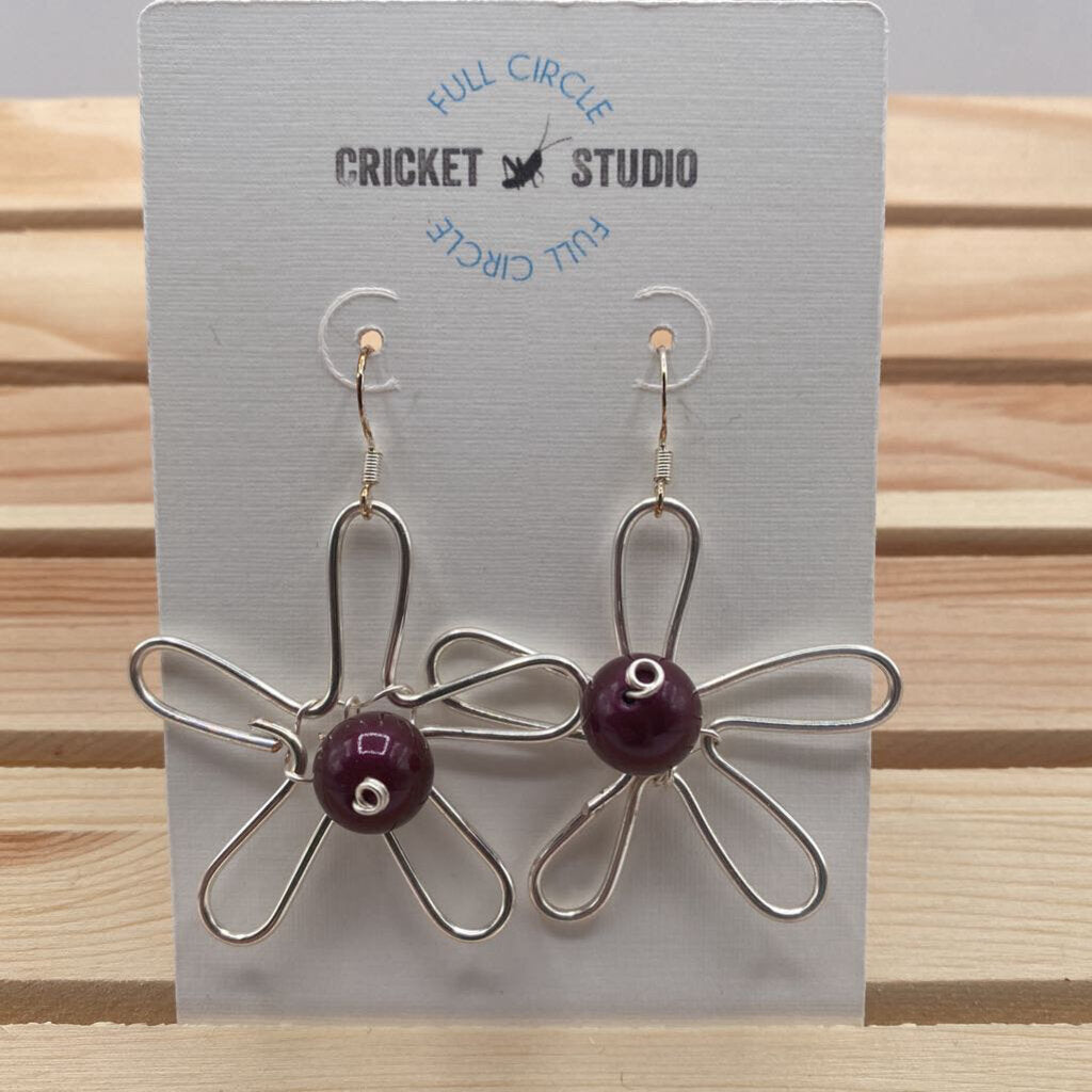 Cricket Studio | Large Flower Earrings