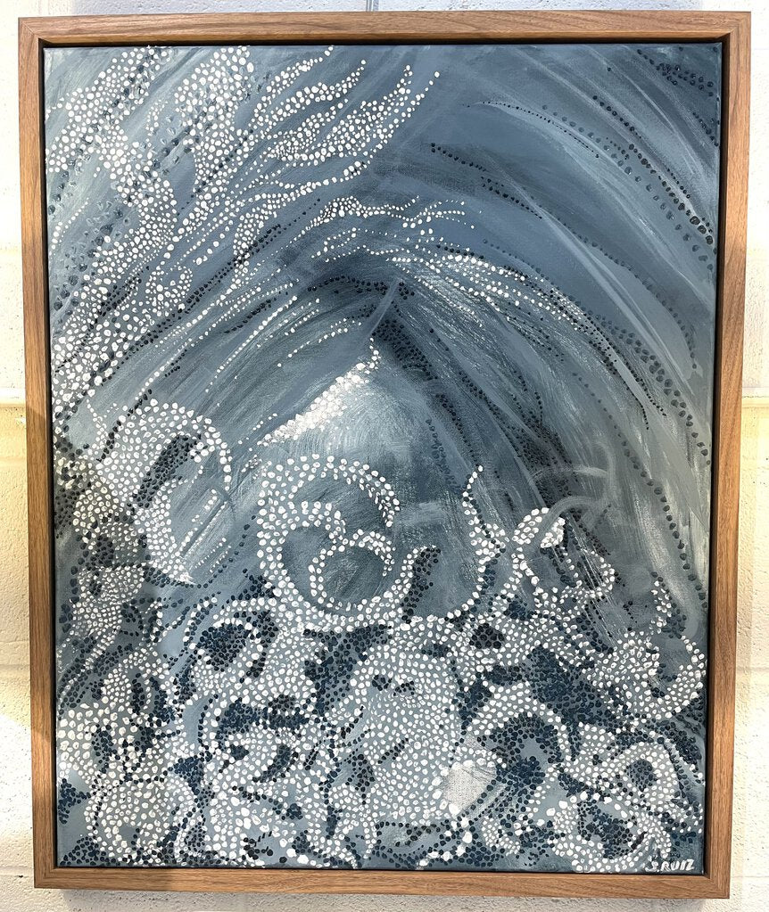 Sheri Ruiz Design | Framed Original "Ocean Tide"