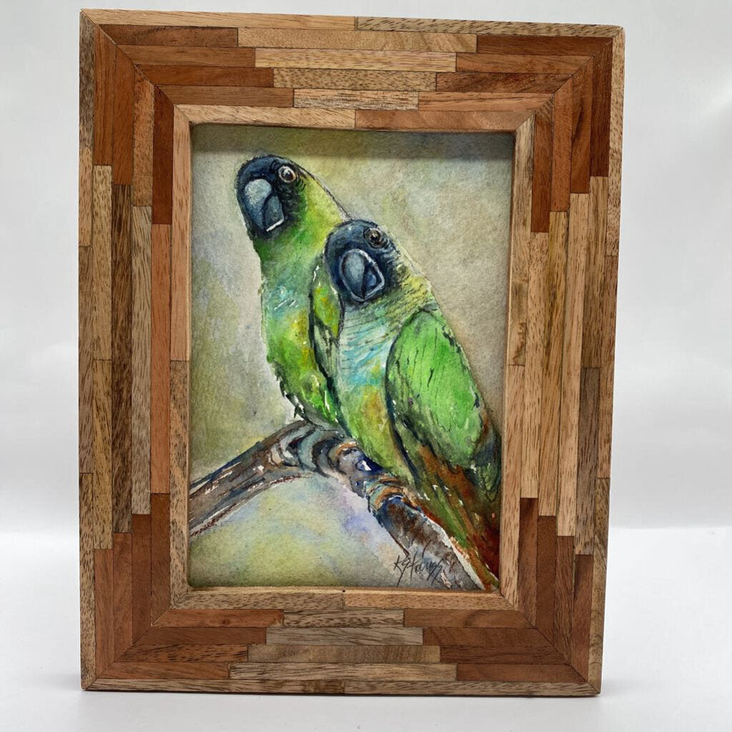 Kathy Strouss | Pair of Parrots Original