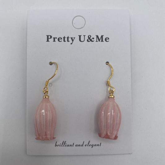 Pretty U&Me | Lily of the Valley Earrings White