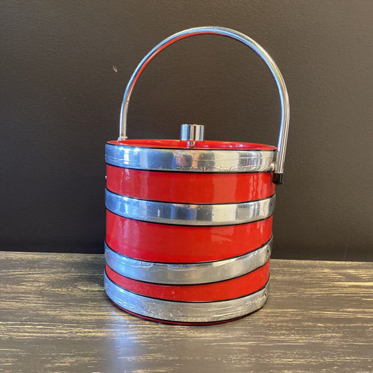 Salvage Art Reclaim | MCM Red Patent Ice Bucket