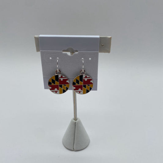 Laura Moore Designs | Maryland Flag Earrings