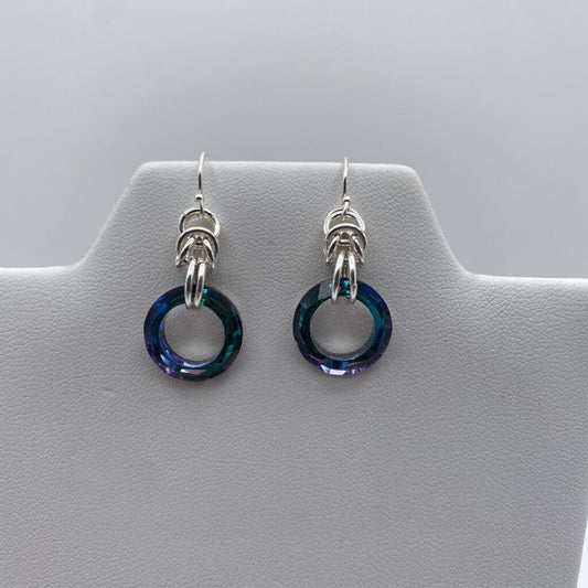 Laura Moore Designs | Precision Cut Crystal Life Earrings