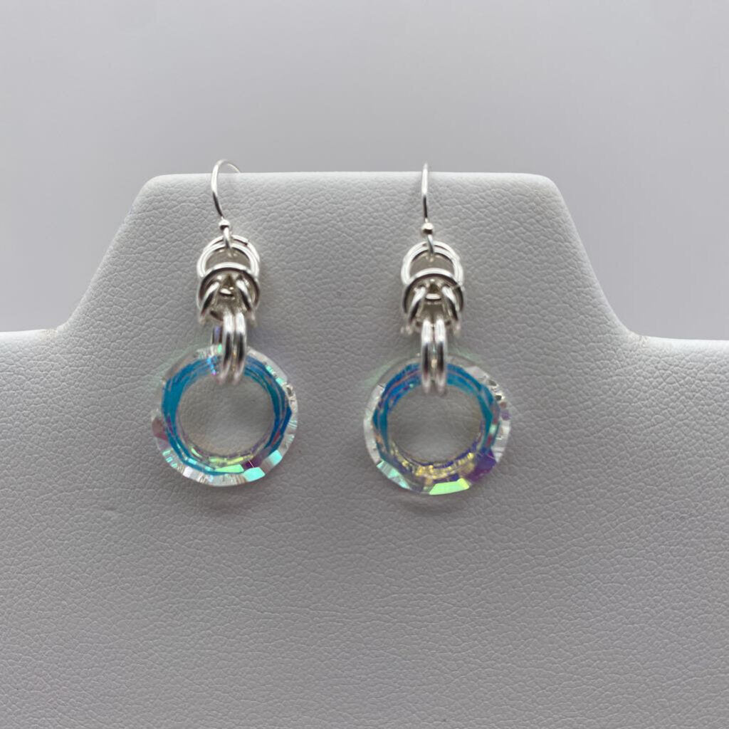 Laura Moore Designs | Precision Cut Crystal Life Earrings