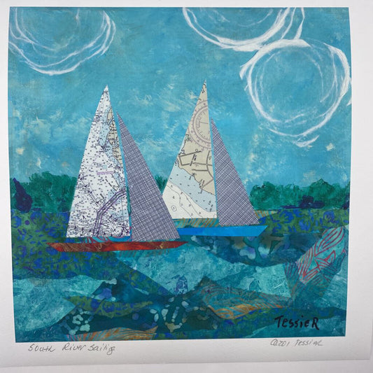 Carol Tessier Studio | South River Sailing Giclée