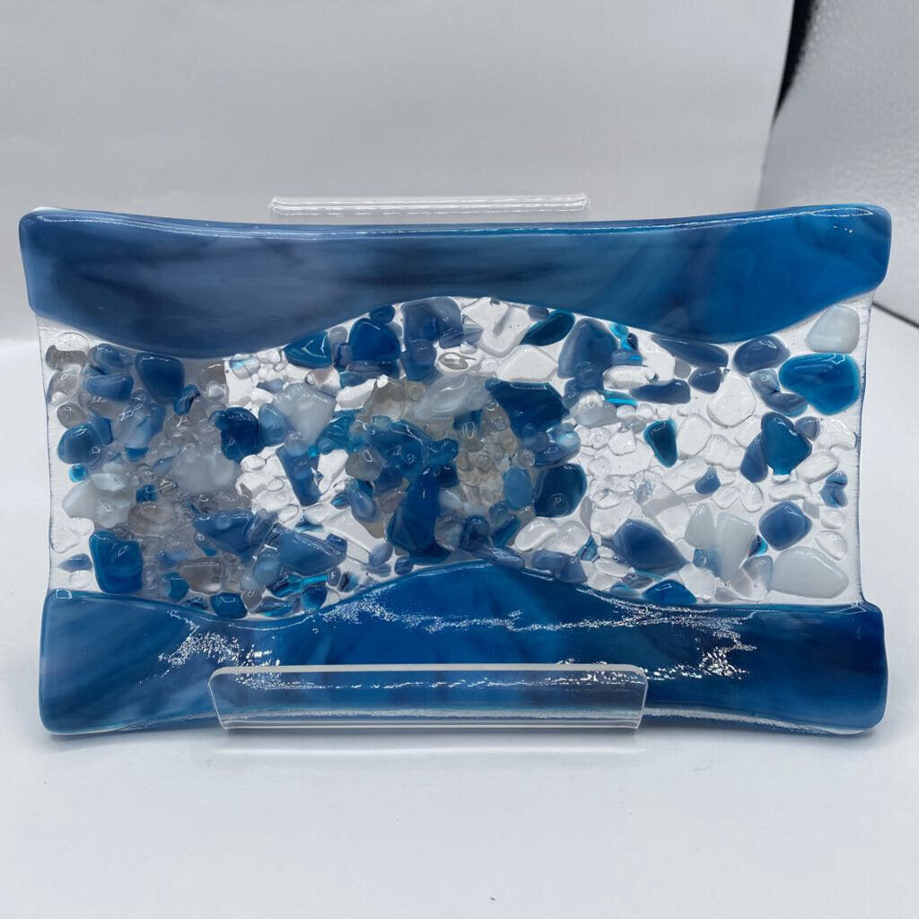 River Rock Glass Studio | Soap Dish