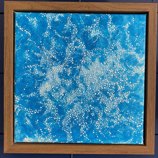 Sheri Ruiz Design | Framed Original "Serenity Below the Surface"