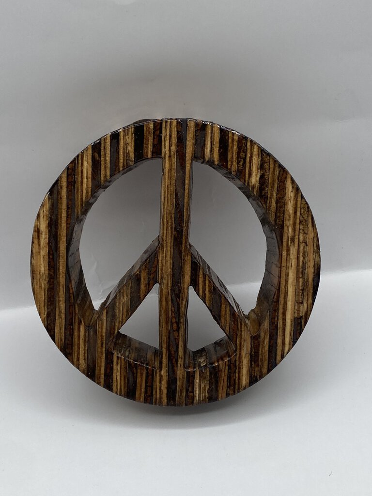 Old Things New | Wooden Peace Sign