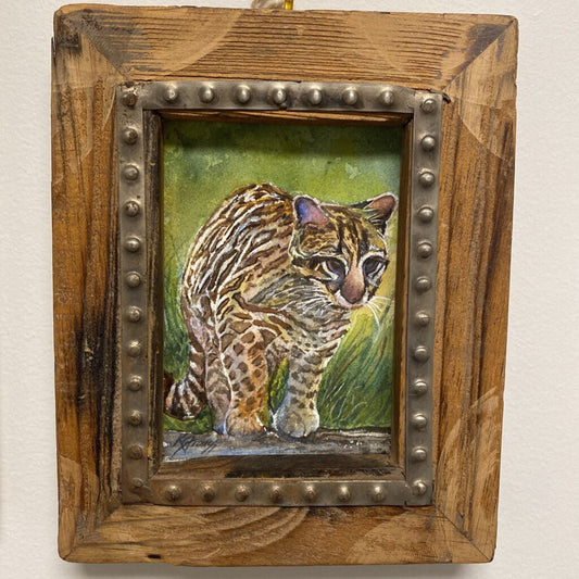 Kathy Strouss | Framed Baby Tiger