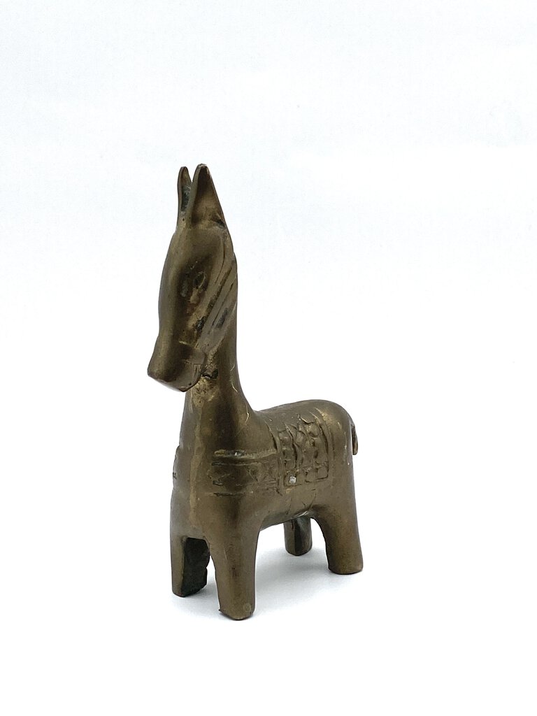 Salvage Art Reclaim | Vintage Brass Llama