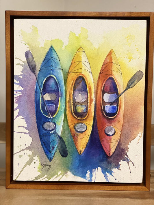 Kathy Strouss | Kayak Trio