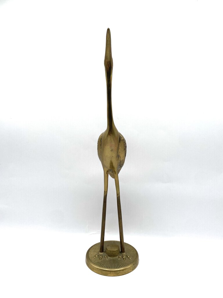 Salvage Art Reclaim | Vintage Brass Heron