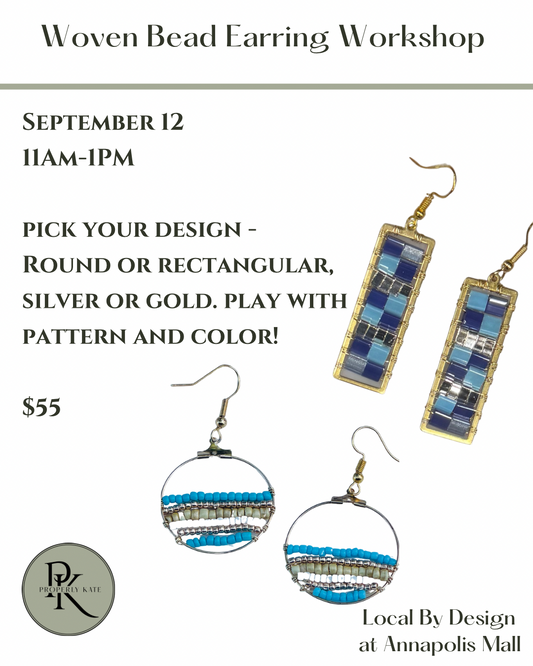 Jodi Roberts | Woven Bead Earring Workshop