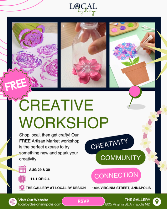 August Artisan Market Craft Workshop