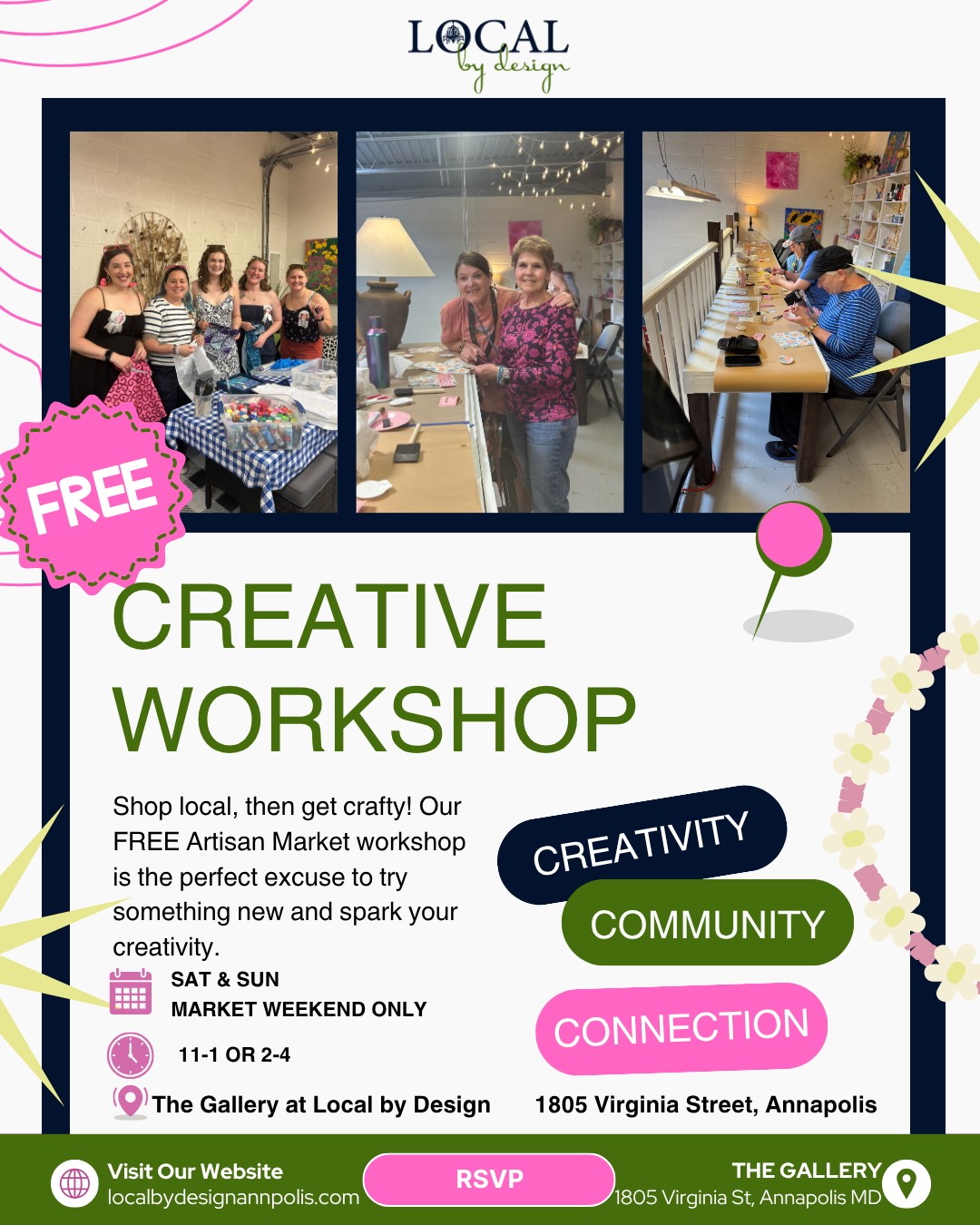 August Artisan Market Craft Workshop